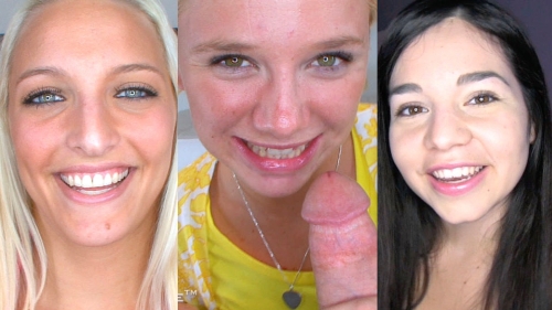 Swallow Salon Presents Macy Cartel, Tracey Sweet and Nadine Sage Swallowing Cum